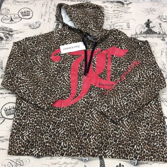 Juicy Couture Animal Graphic Hoodie  Plus Size - Picture 4 of 7